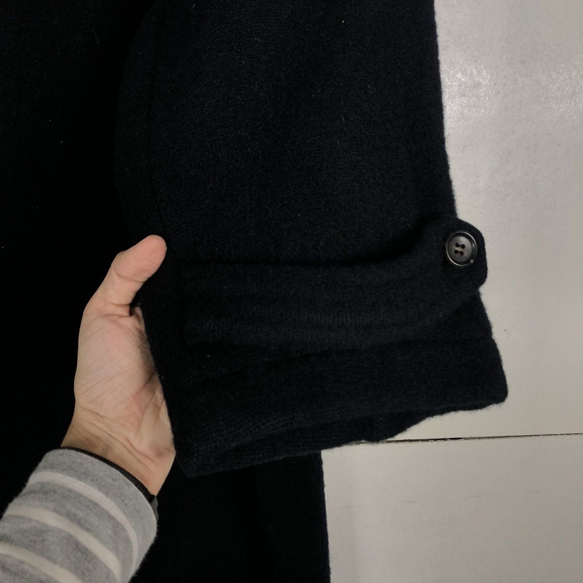 Comme des Garcons 🔥VINTAGE AD1996 COMME DES GARCONS HOMME LONG JACKET WOOL Size US S / EU 44-46 / 1 - 19 Thumbnail