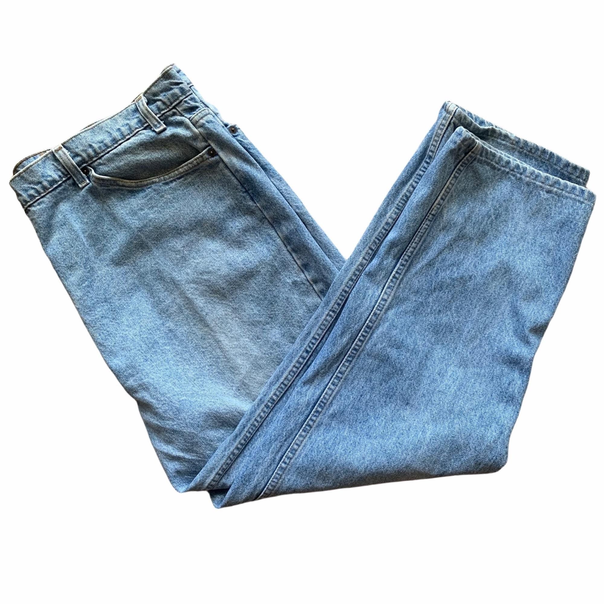 Levi's Vintage Levi's 540 Leather Tab USA Light Wash Denim Jeans Size US 44 / EU 60 - 1 Thumbnail