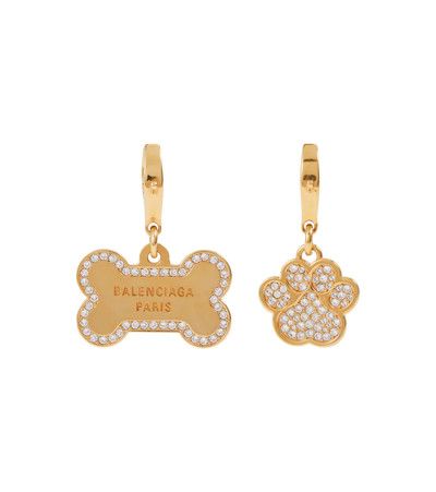 Balenciaga o1la1rc1a0924 Size: OS / Puppy Earrings in Gold Size ONE SIZE - 1 Thumbnail