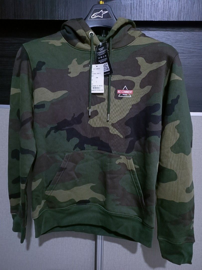 Designer × Japanese Brand No comment camo hoodie streetwear Size US S / EU 44-46 / 1 - 1 Thumbnail