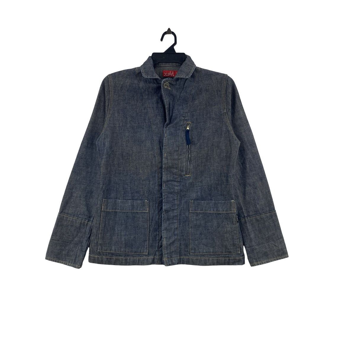 Vintage Vintage X-GIRL Denim Work Jacket Japanese Streetwear Indigo Size M / US 6-8 / IT 42-44 - 1 Thumbnail