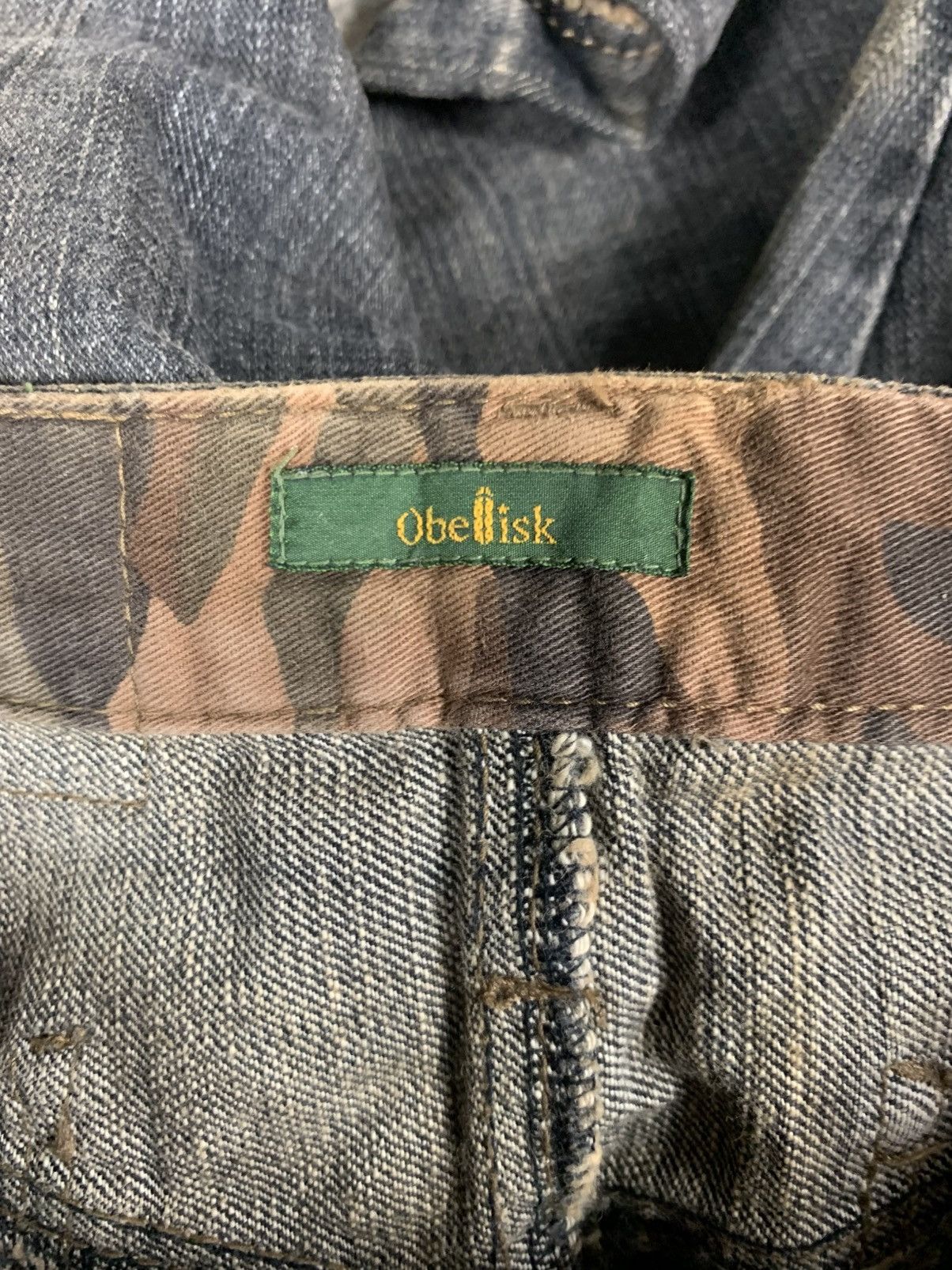 Obelisk 2000s OBELISK Gun Holster Western Flare Jeans Size US 32 / EU 48 - 4 Thumbnail
