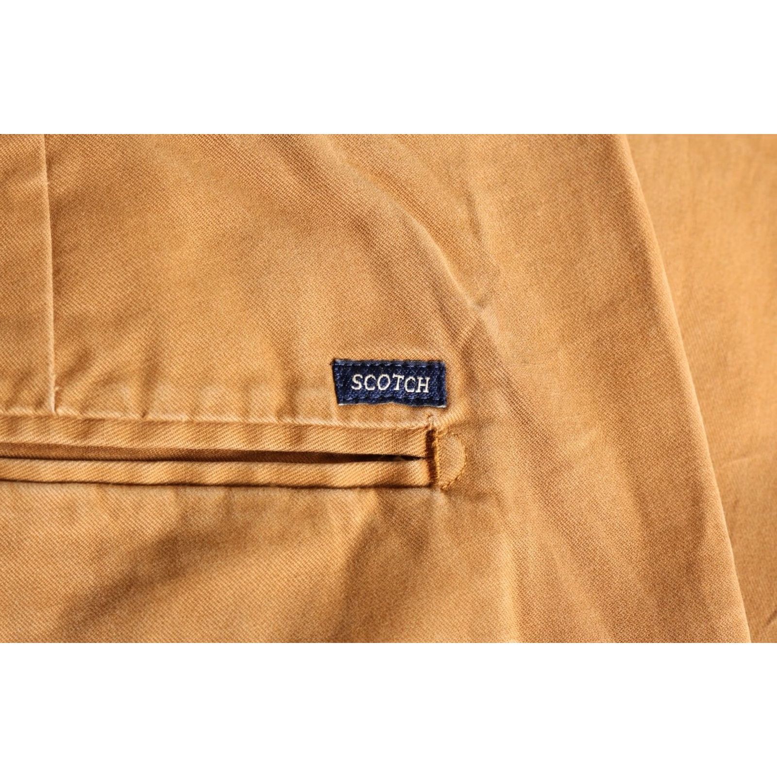 Scotch & Soda SCOTCH & SODA STUART Slim Fit Stretch Trousers Men 30/34 Brown Chino/Trousers DZ4342 Mens Size US 30 / EU 46 - 3 Thumbnail