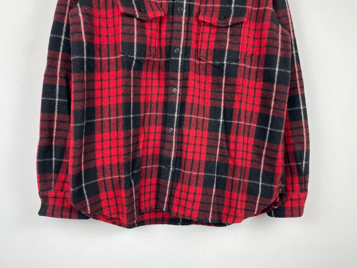Saint Laurent Paris Saint Laurent Pairs SLP SS18 Flannel Plaid Shirt Size US M / EU 48-50 / 2 - 8 Thumbnail