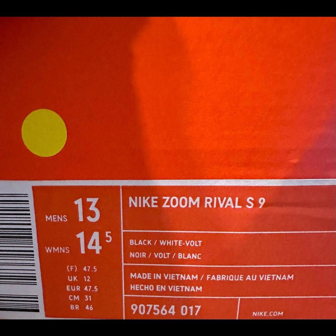 Nike Nike Unisex Zoom Rival S Size US 13 / EU 46 - 2 Thumbnail