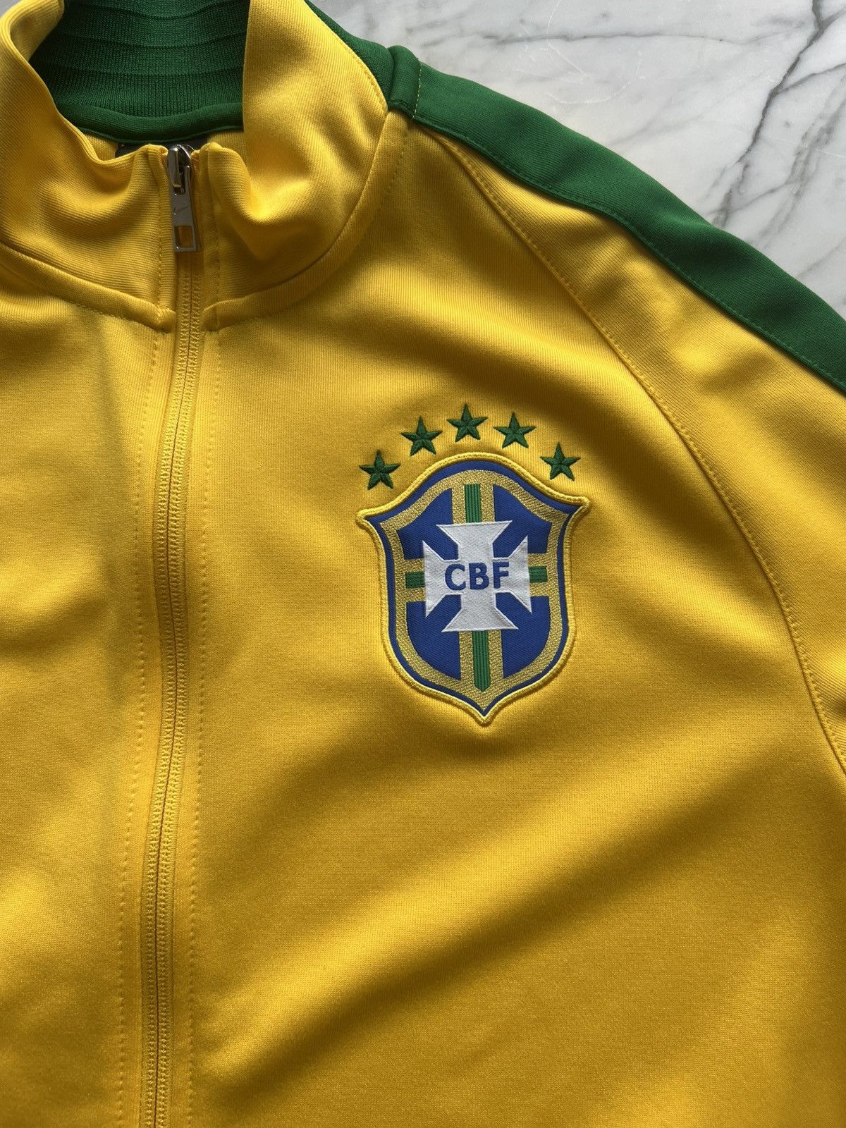 Vintage Brazil Track Jacket (2014) Size US L / EU 52-54 / 3 - 2 Thumbnail
