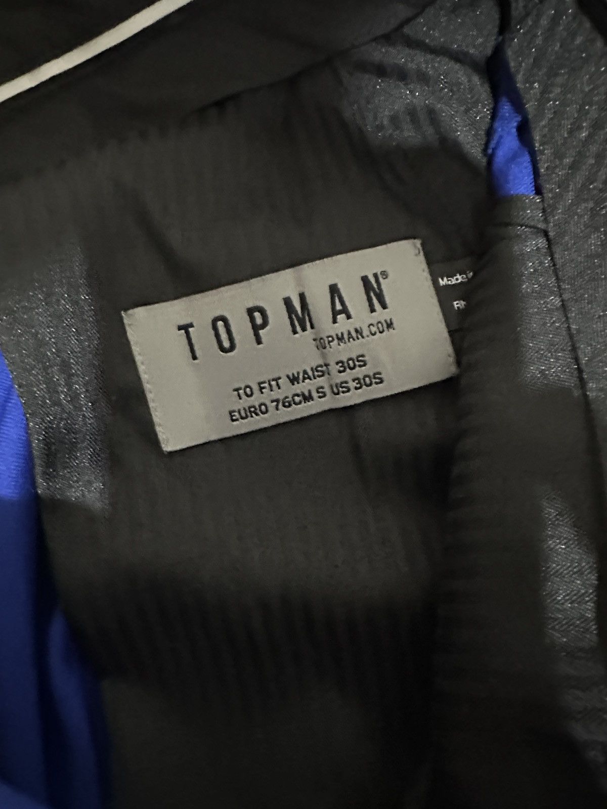Topman Royal Blue Topman blazer 36R + pants 30S Size 36R - 4 Thumbnail