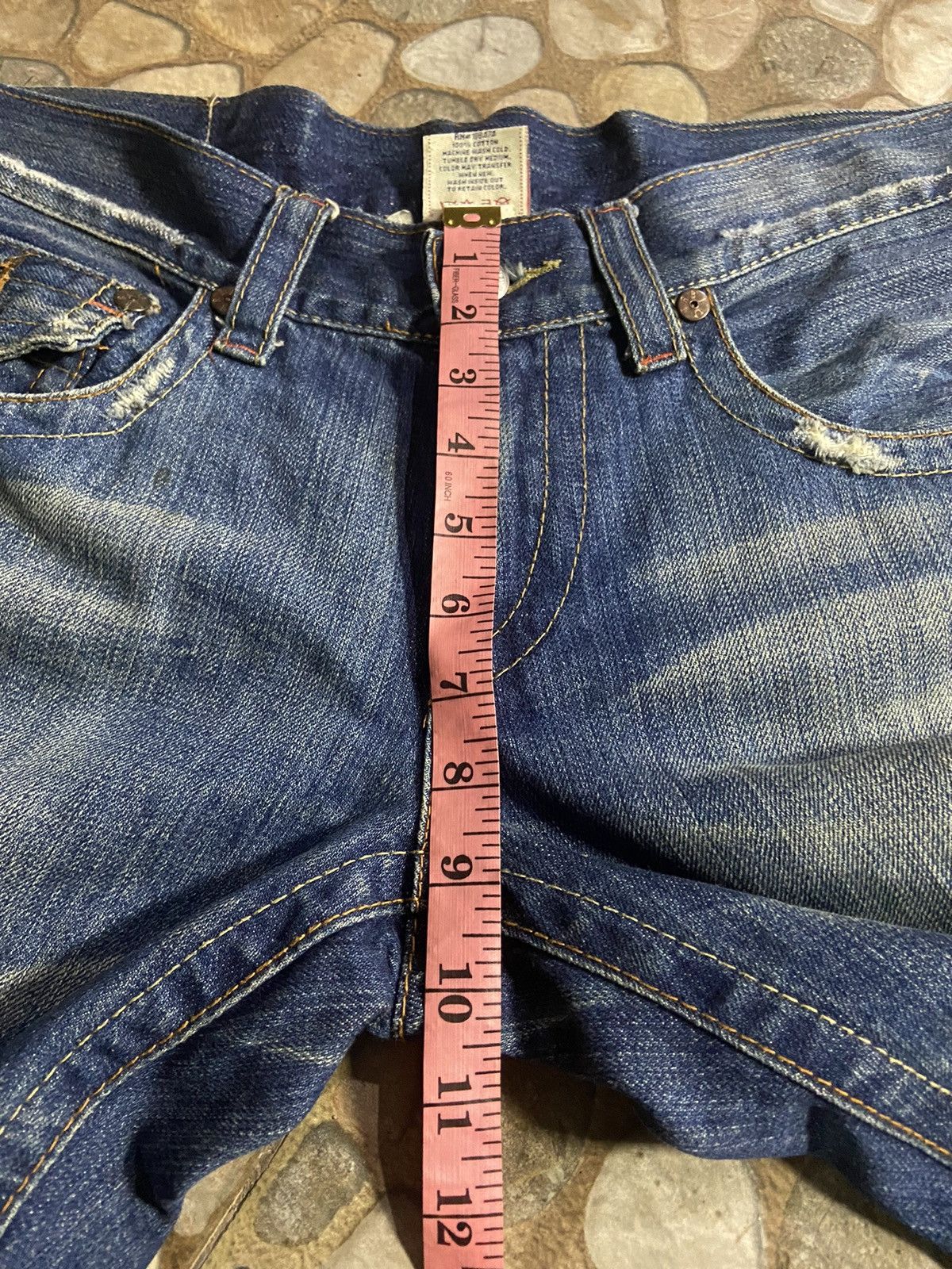 True Religion VTG TRUE RELIGION FLARE DENIM PANTS Size US 33 - 13 Thumbnail