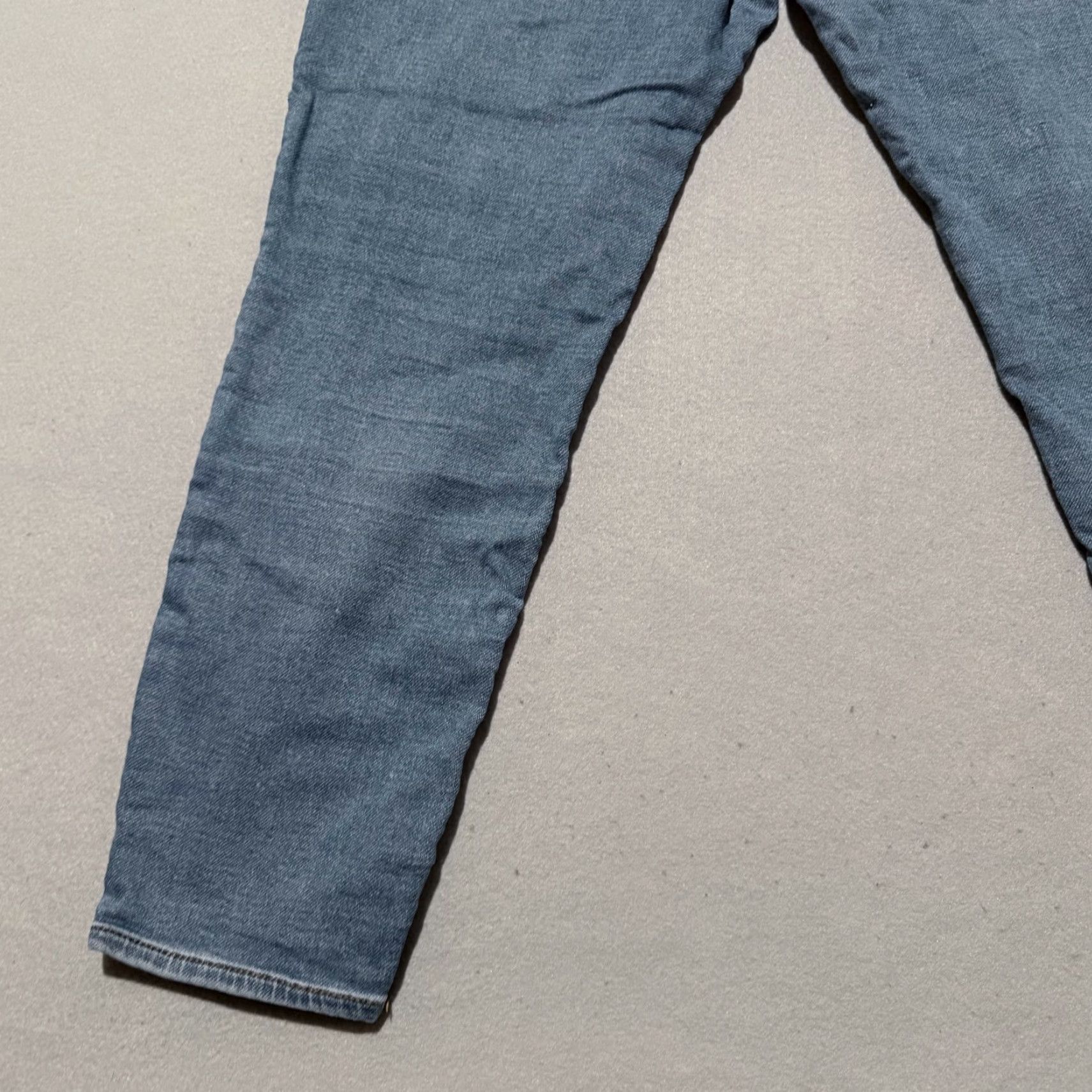 J.Crew J. Crew Jeans Blue Denim Mid Rise Skinny Zip Fly 32 Womens Crop Distressed Pockets - 32 Size 24" / US 00 / IT 34 - 7 Thumbnail