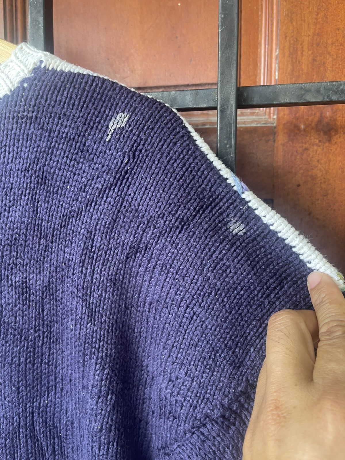 Designer × Handmade × Otto Very rare OTTO COLLECTION CABLE KNITWEAR Size M / US 6-8 / IT 42-44 - 7 Thumbnail