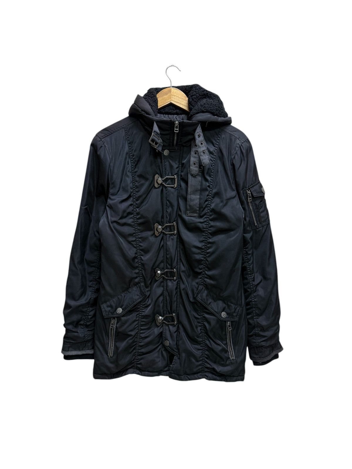 In The Attic In The attic Homme Fur Hoodie Parka Winter Jacket Size US M / EU 48-50 / 2 - 1 Thumbnail