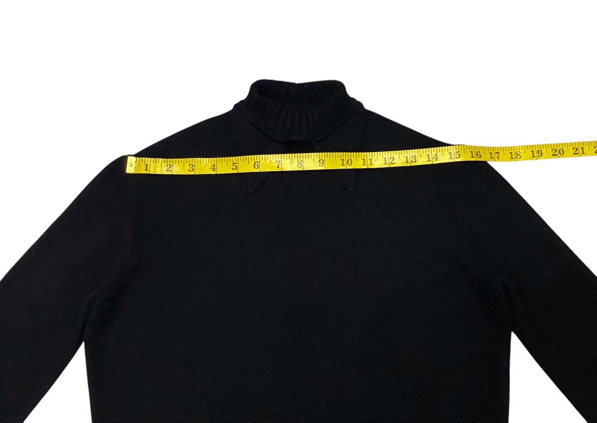 Chanel Chanel Black Cashmere High Neck Peak Sweater Size M / US 6-8 / IT 42-44 - 17 Thumbnail