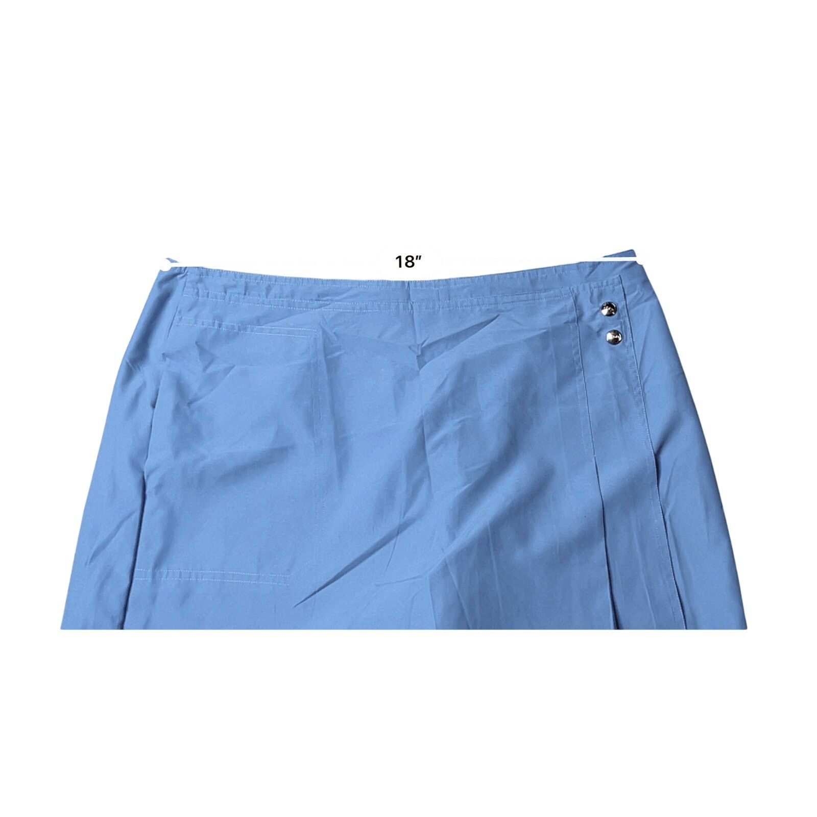 Izod Izod Golf X-Tra Dry Microfiber High Rise Blue Lake Skort 14 Size 36" / US 14 / IT 50 - 8 Thumbnail