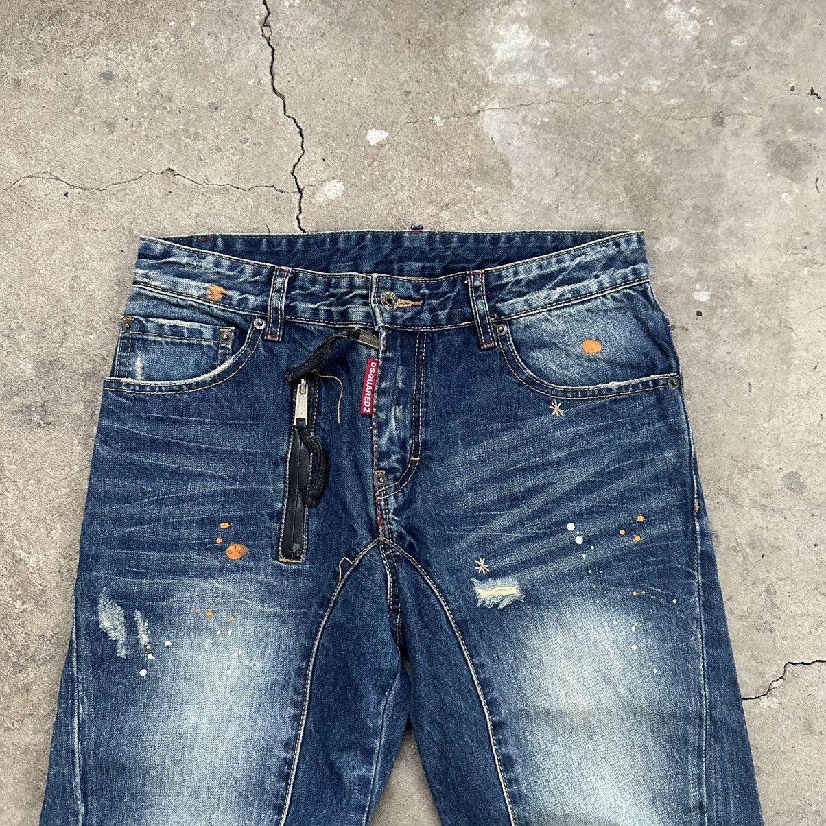 Dsquared2 Vintage Dsquared2 2015 Luxury Denim Jeans Made In Italy Size US 30 / EU 46 - 5 Thumbnail