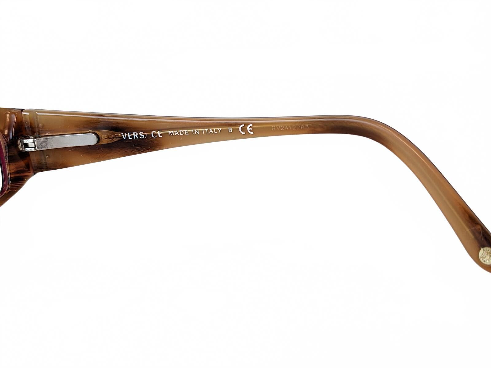 Versace Versace 3091-B Women Eyeglasses Italy | Purple Rectangular Size ONE SIZE - 6 Thumbnail
