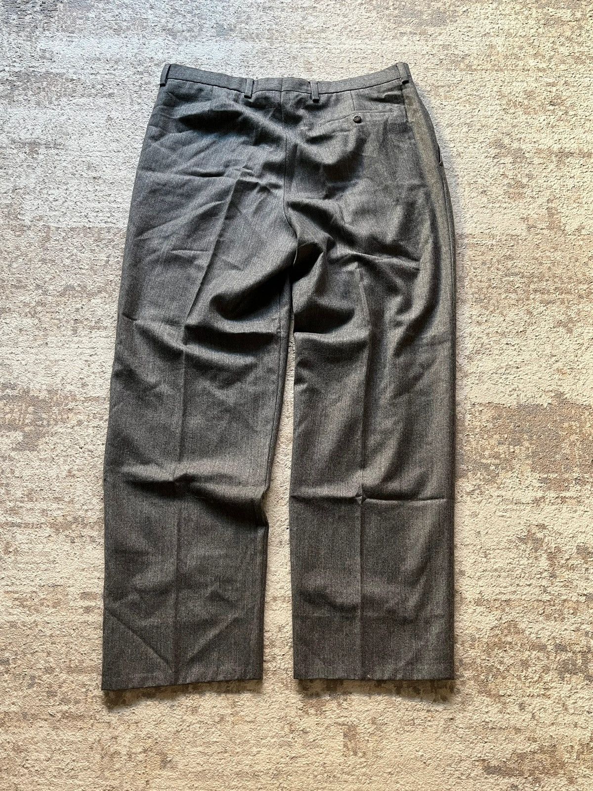 Burberry Burberry London Vintage 1990s Sz 46 / XL Tailored Pants Size US 39 - 9 Thumbnail