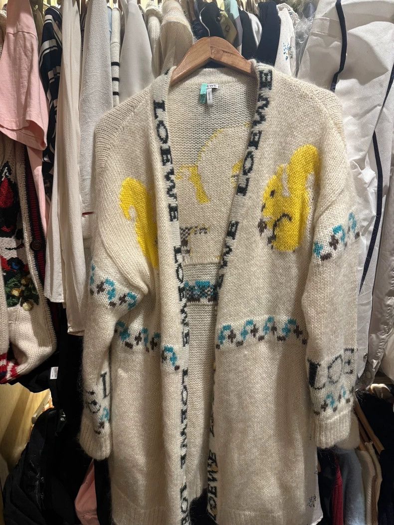 Loewe LOEWE Squirrel's seahorse fur coat Size S / US 4 / IT 40 - 2 Thumbnail