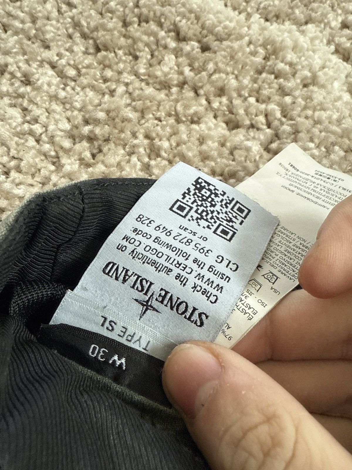 Stone Island Stone island cargo pants olive green 30 waist rare Size US 30 / EU 46 - 9 Thumbnail