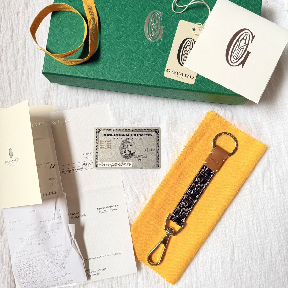 Goyard Goyard Mosqueton Key Ring Size ONE SIZE - 1 Thumbnail