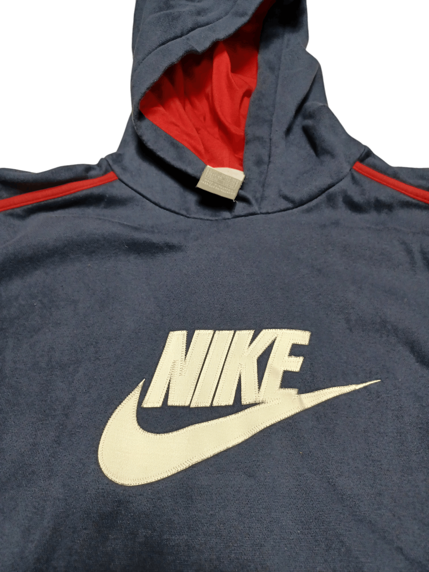 Nike Nike vintage 00s hoodie biglogo fleece inside big swoosh Size US L / EU 52-54 / 3 - 2 Thumbnail