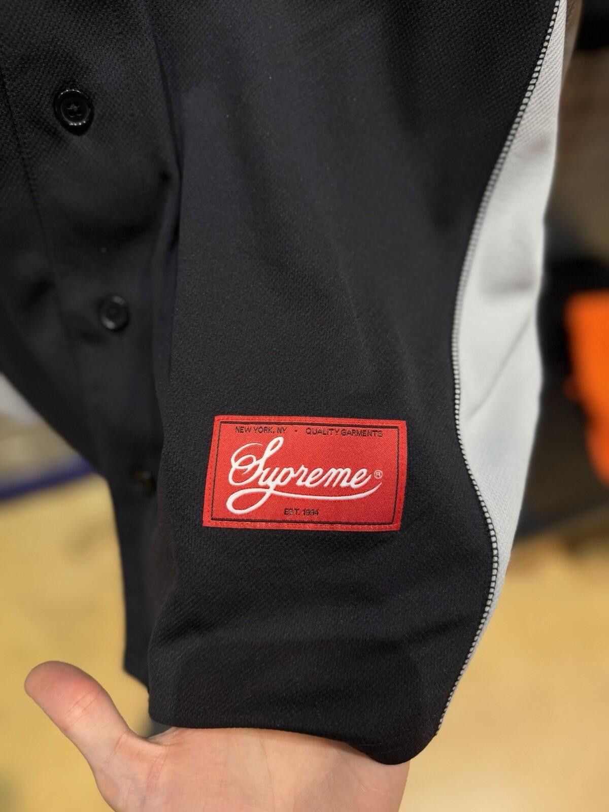 Supreme Supreme Stars Baseball Jersey Black Size Medium (SS26) Size US M / EU 48-50 / 2 - 7 Thumbnail