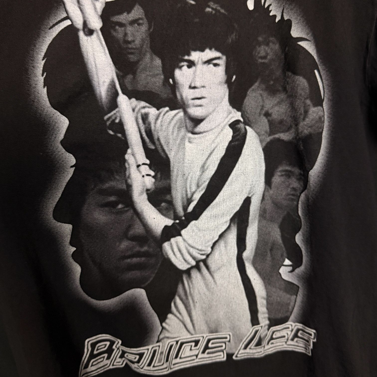Other Vintage Bruce Lee Men's B&W Graphic T-Shirt Karate Martial S Size US S / EU 44-46 / 1 - 3 Thumbnail