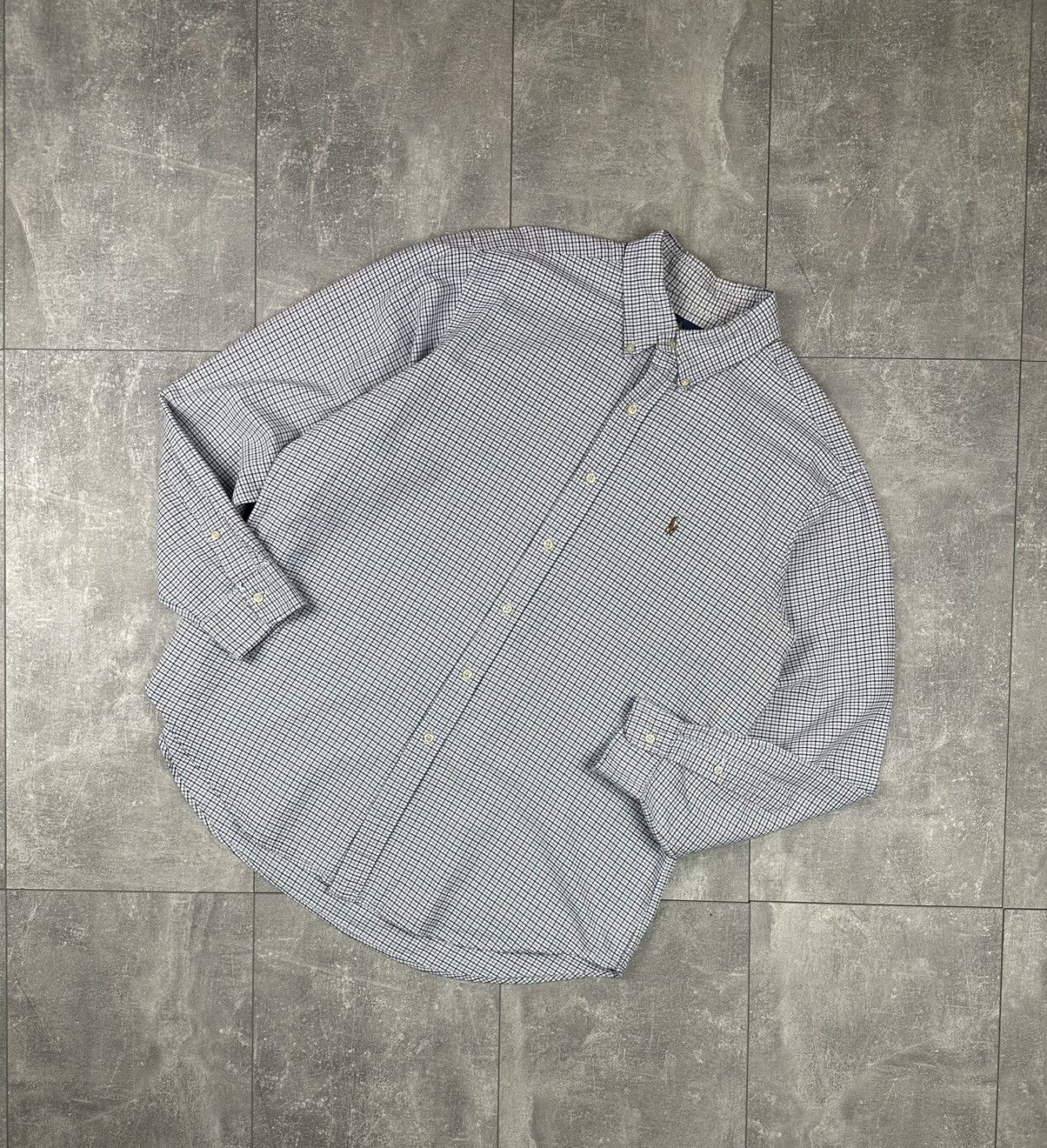 Polo Ralph Lauren Polo Ralph Lauren Checked Shirt Button Up Small Logo Size US XL / EU 56 / 4 - 5 Thumbnail