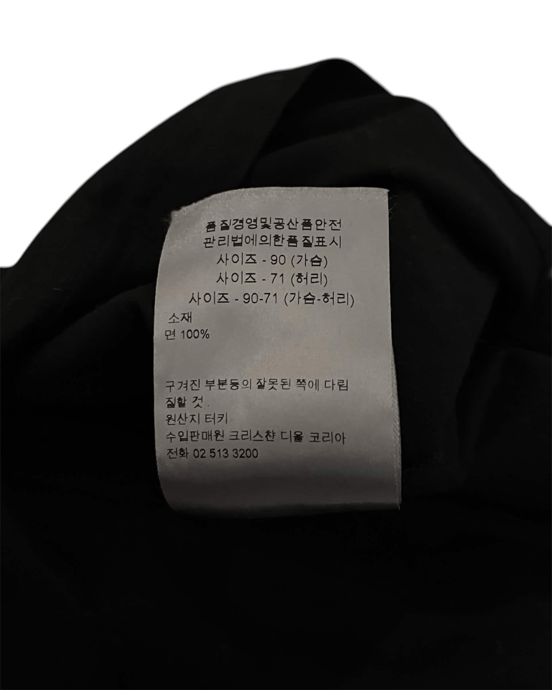 Dior Dior Homme AW10 "Coal" T Shirt Size US XS / EU 42 / 0 - 6 Thumbnail