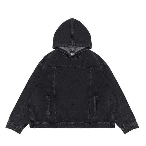 Japanese Brand Makihara x Mio Retro Hand-Stiched Denim Hoodie Size US XL / EU 56 / 4 - 3 Thumbnail
