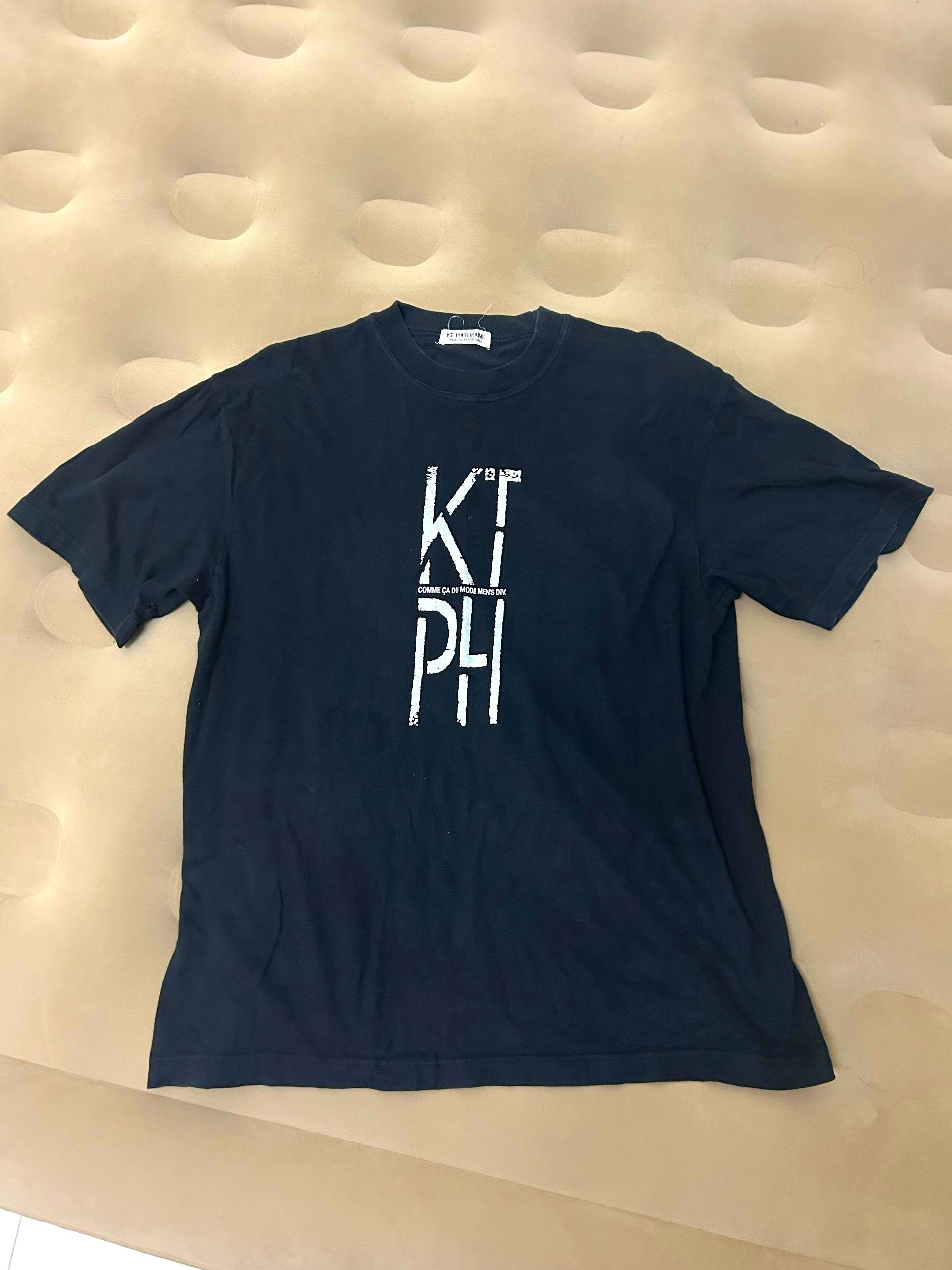 Comme Ca Ism 💥Super Black💥Comme Ca Ism KT Pour Home Tees Size US L / EU 52-54 / 3 - 4 Thumbnail