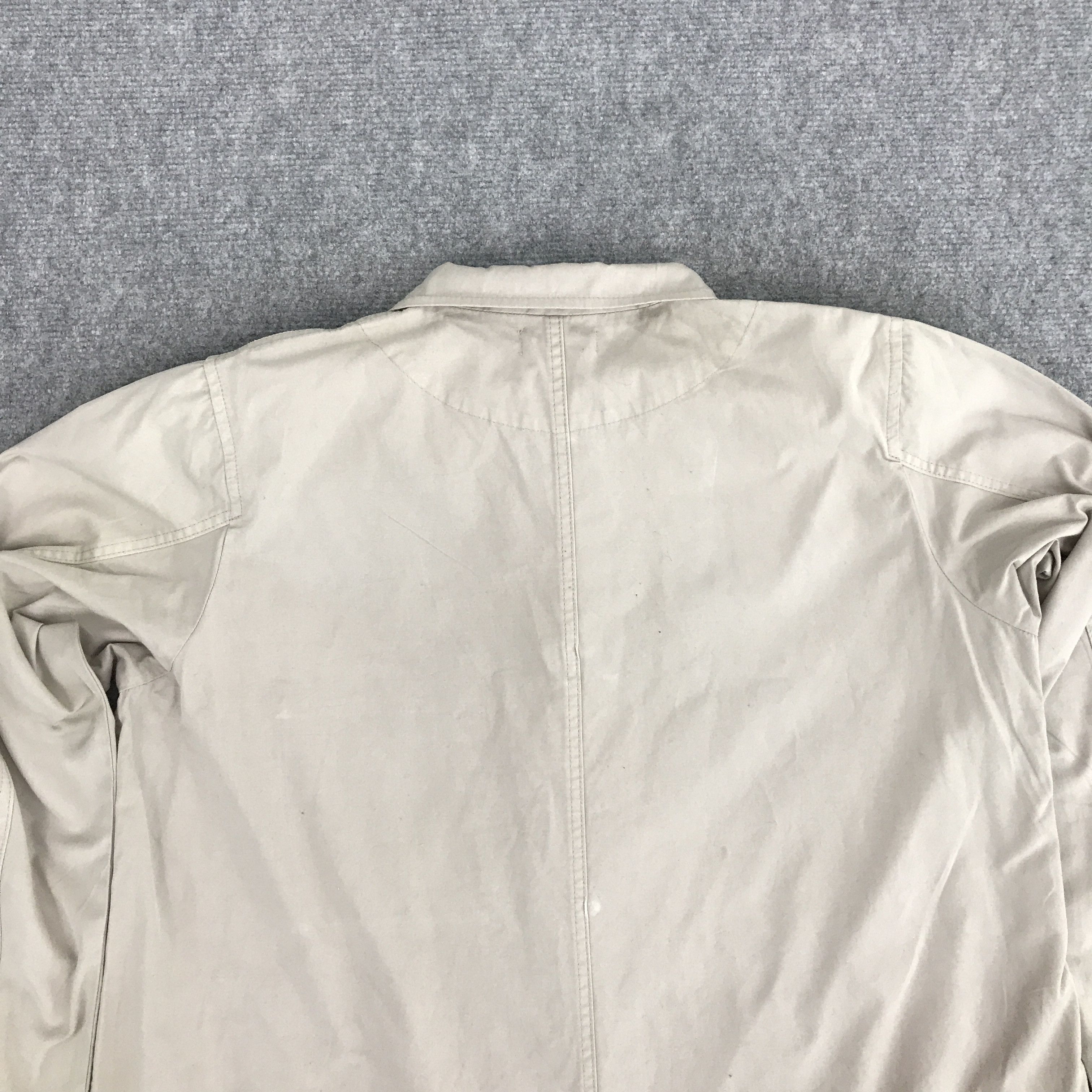 Designer × Issey Miyake × Japanese Brand PLANTATION BY ISSEY MIYAKE BUTTON LONG COAT JACKET Size US M / EU 48-50 / 2 - 4 Thumbnail