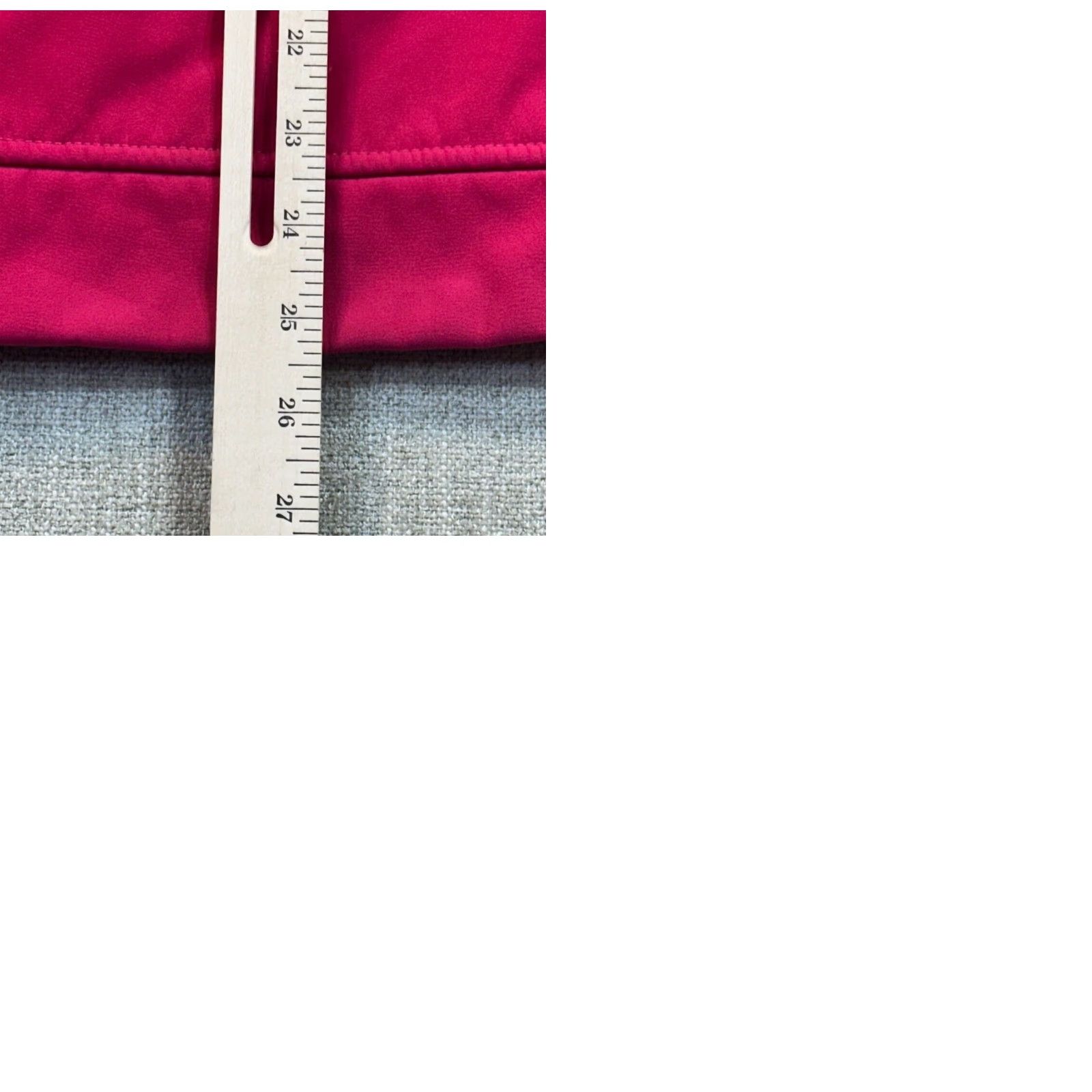The North Face The North Face Womens Jacket L Red Apex Chromium Thermal Windproof Fleece Mid-Length Zip Size L / US 10 / IT 46 - 9 Thumbnail