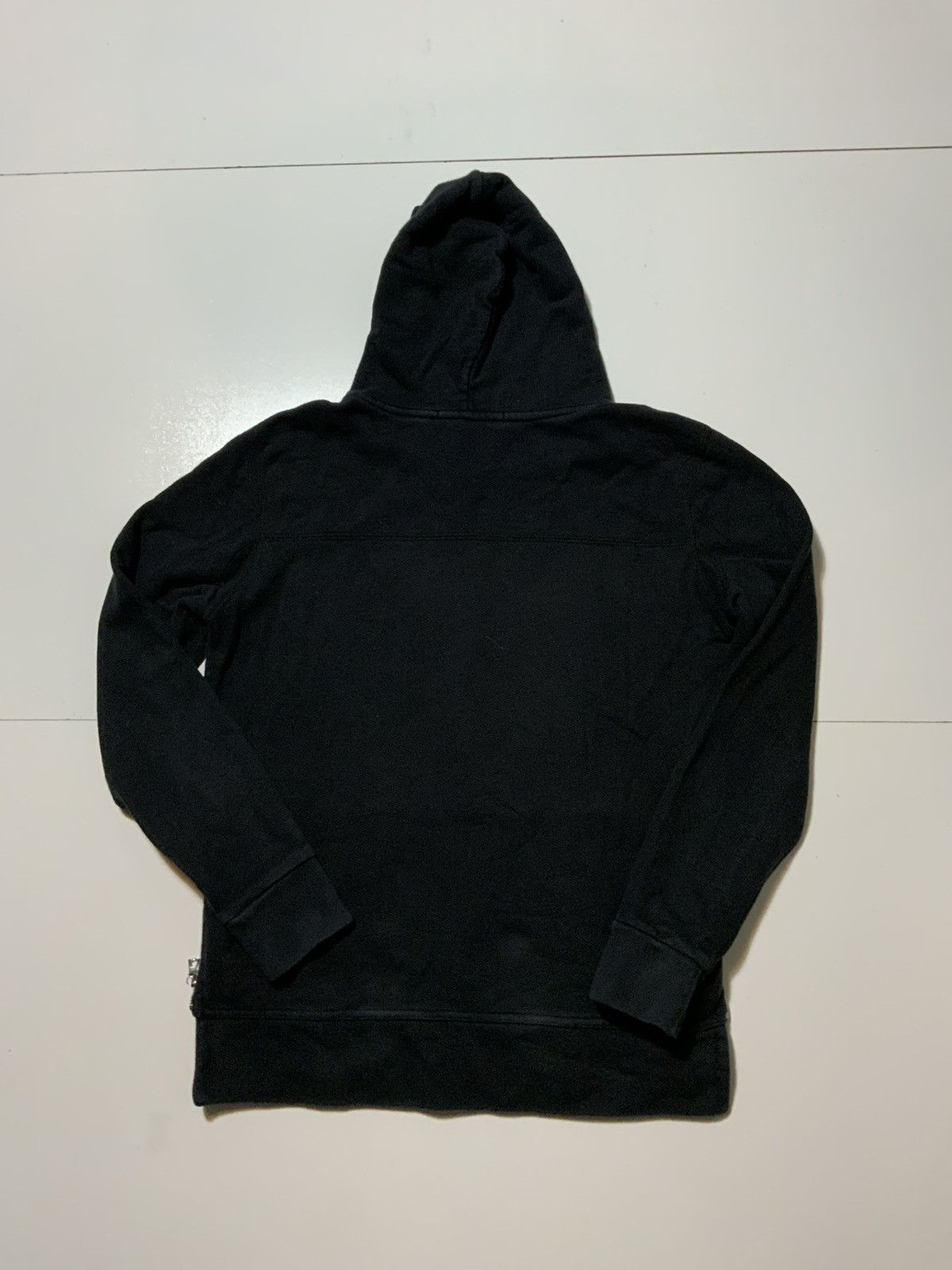 John Elliott $198 John Elliott Black Slim Terry Villain Side Zip Hoodie Size US L / EU 52-54 / 3 - 3 Thumbnail