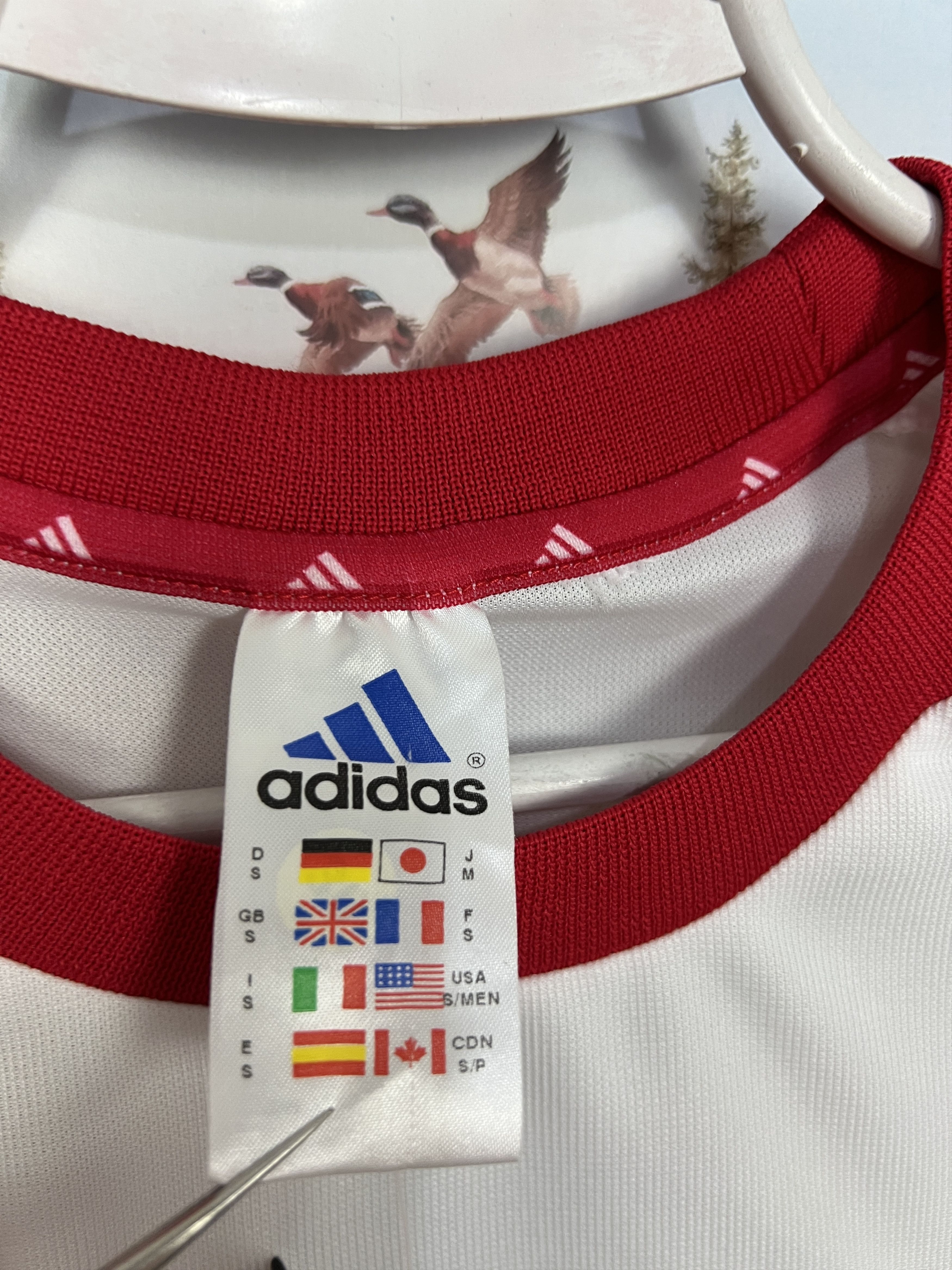 Adidas Hungary Away football shirt Soccer Jersey National Trikot Size US S / EU 44-46 / 1 - 7 Thumbnail