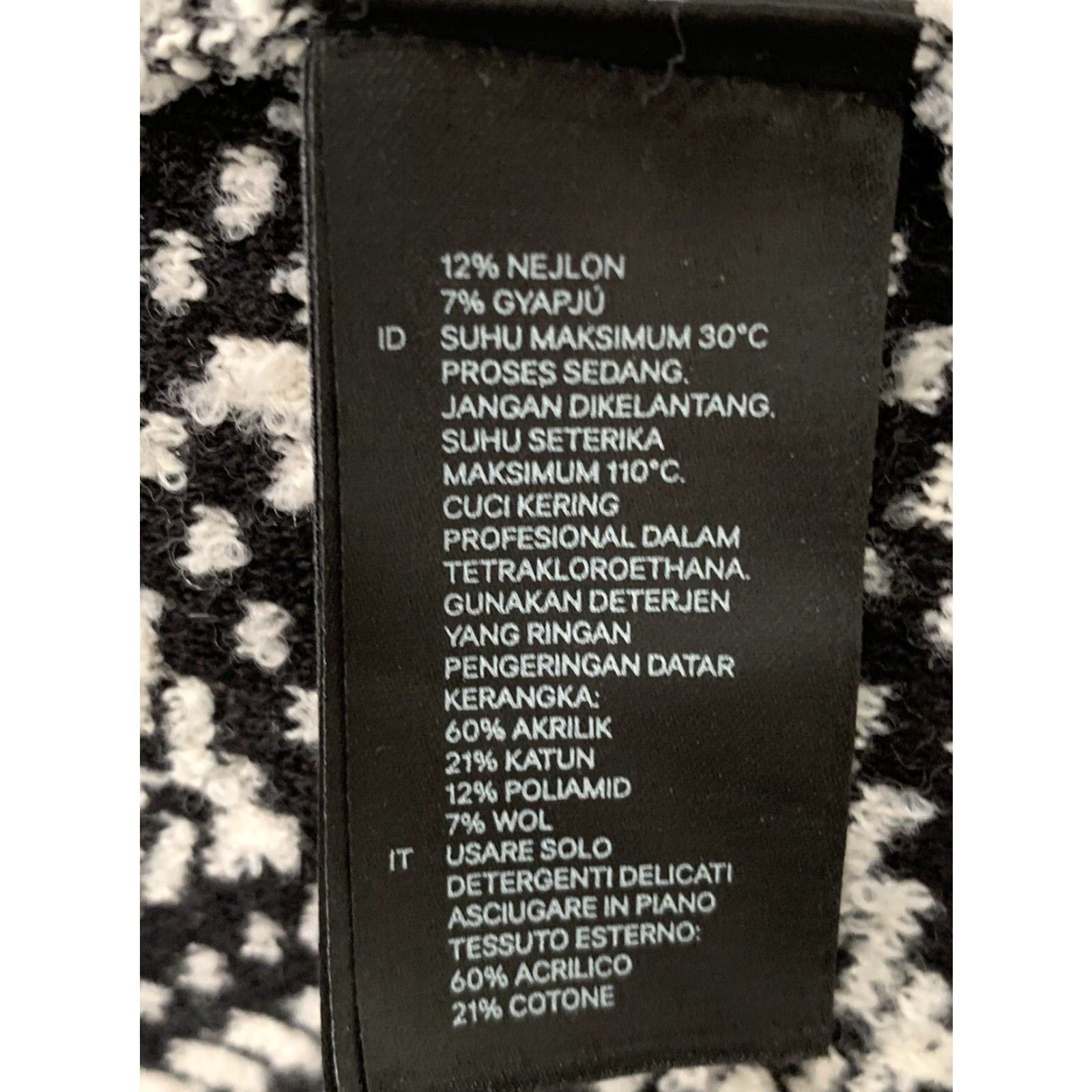 H&M H&M Women's Cardigan Sweater Small Black 3/4 Sleeve Open Front Kimono Style Size S / US 4 / IT 40 - 5 Thumbnail