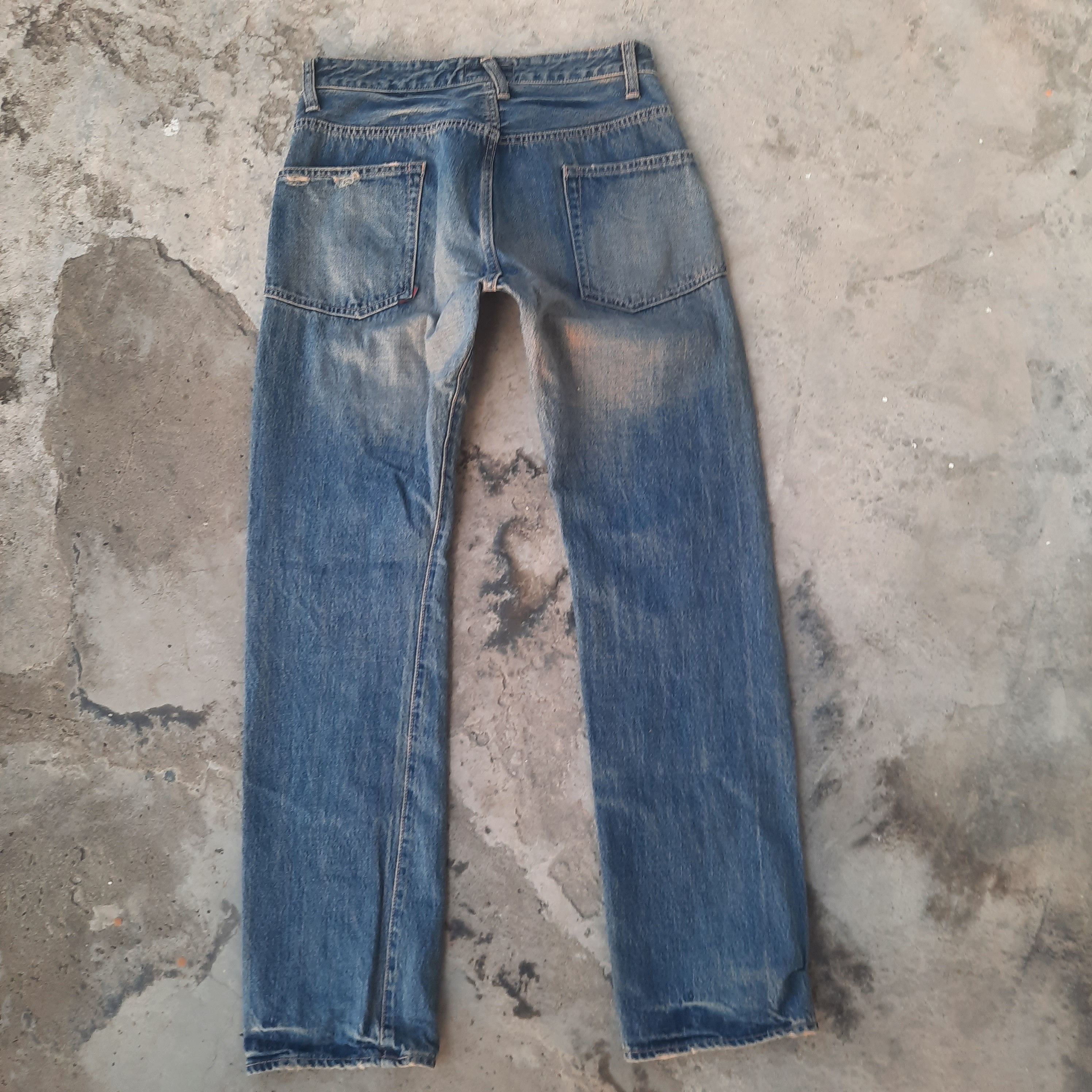 Japanese Brand × Johnbull × Vintage Johnbull Selvedge Japanese Brand Nice Design Size US 31 - 3 Thumbnail