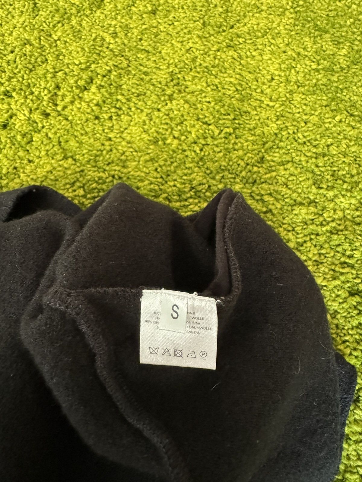Designer × hannes roether Hannes Roether avant Garde 100% boiled wool sweater Size US S / EU 44-46 / 1 - 4 Thumbnail