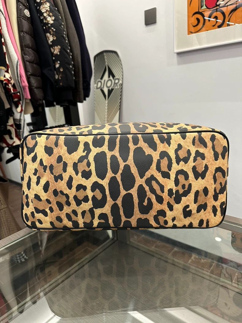 Givenchy Givenchy Givenchy Brown Leopard Print Tote Bag -2507 Size ONE SIZE - 4 Thumbnail