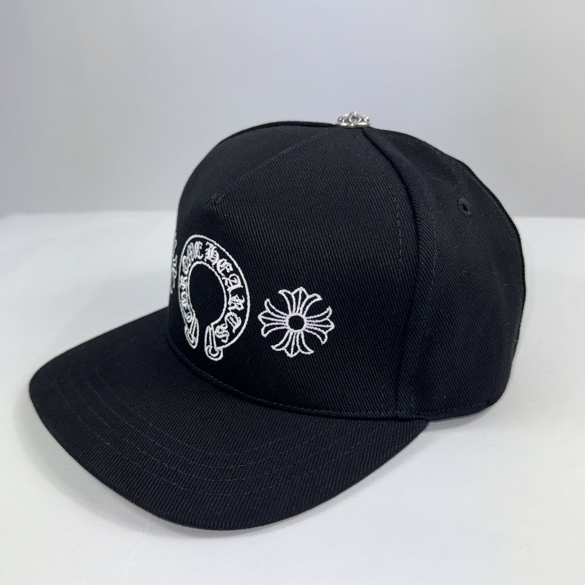 Chrome Hearts HORSESHOE CROSS LOGO EMBROIDERED BASEBALL CAP Size ONE SIZE - 5 Thumbnail