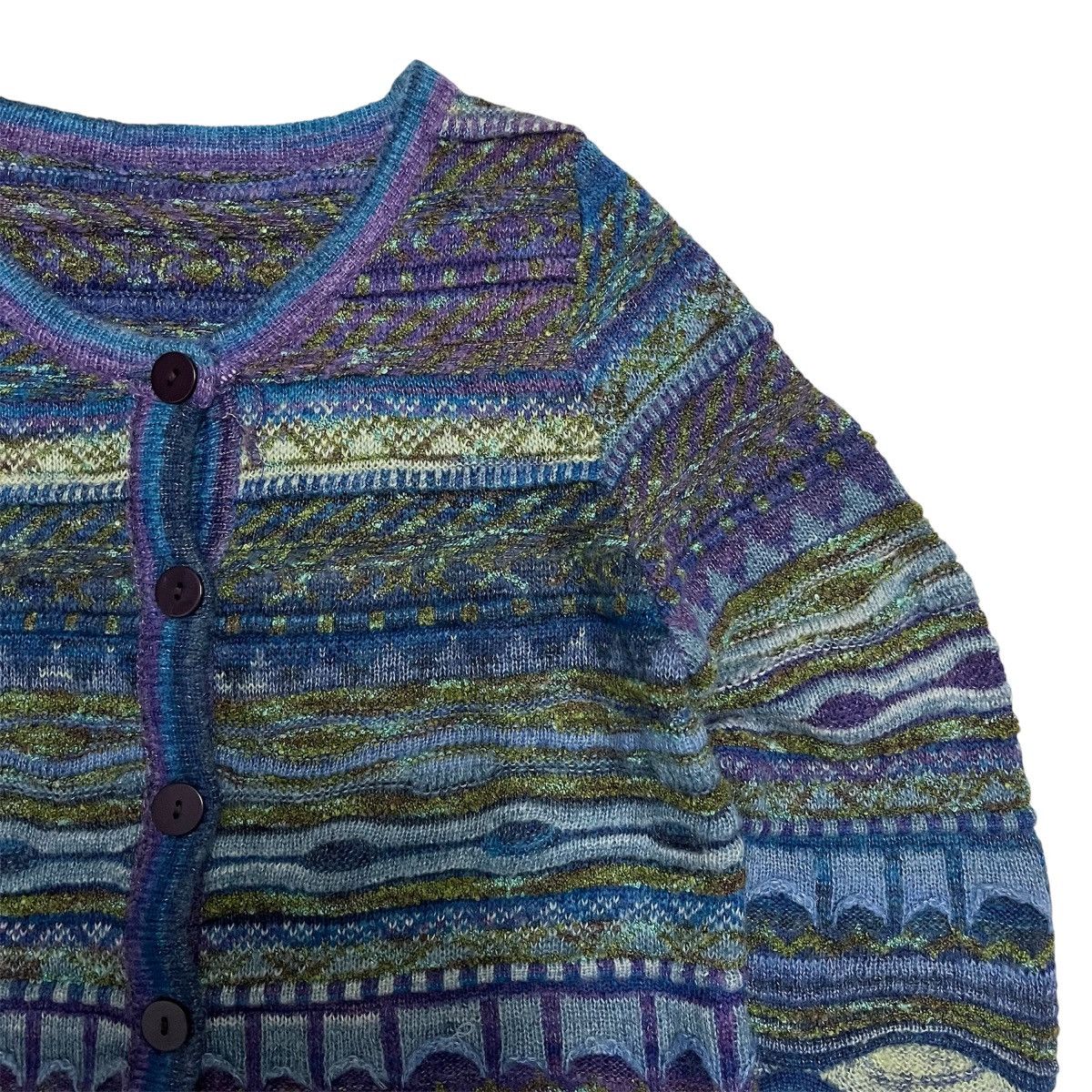 Coogi Vintage Coogi Style Cardigan Knitwear Sweater Size US S / EU 44-46 / 1 - 3 Thumbnail