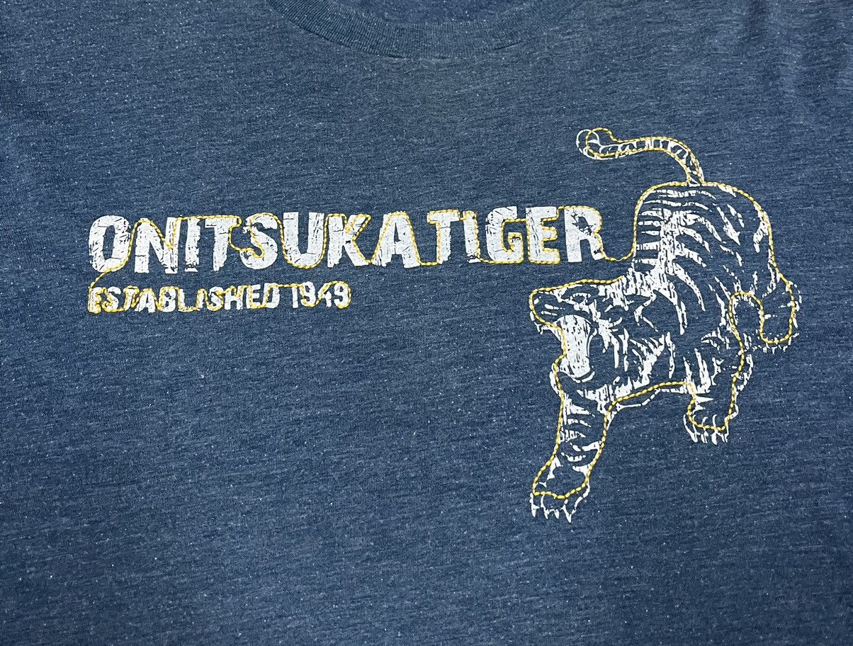 Japanese Brand ONITSUKA TIGER Long Sleeve Shirt x Rare Design Size US M / EU 48-50 / 2 - 3 Thumbnail