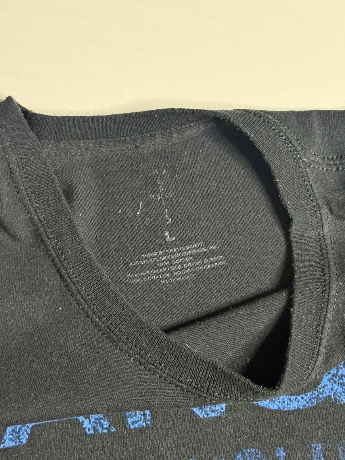 Travis Scott Travis Scott x Fragment Graphic Tee “Black” [L] PREOWNED Size US L / EU 52-54 / 3 - 5 Thumbnail