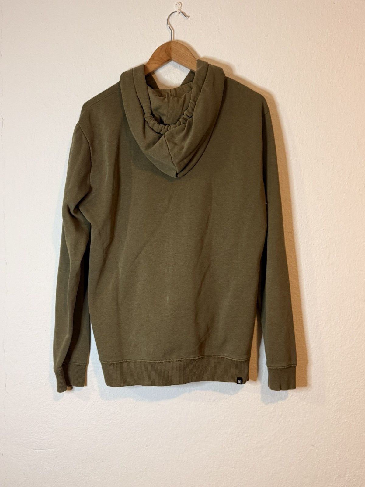 DC DC Shoes Streetwear Military Green Full Zip Hoodie Size US M / EU 48-50 / 2 - 2 Thumbnail