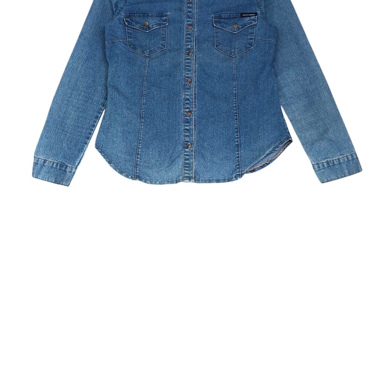 Dolce & Gabbana × Vintage Vintage Dolce & Gabbana Denim Jacket Size S / US 4 / IT 40 - 4 Thumbnail