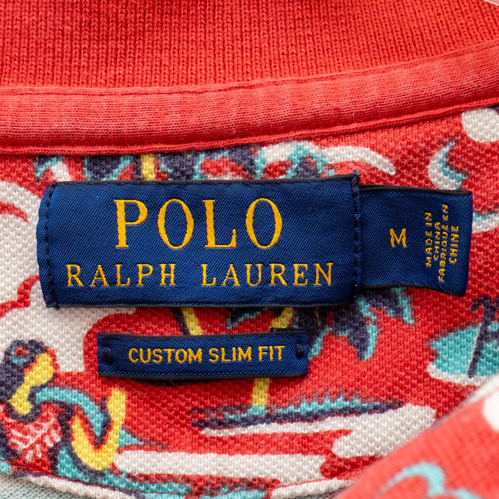 Polo Ralph Lauren Polo Ralph Lauren Slim Fit Hawaiian Print Polo Shirt Size M Size US M / EU 48-50 / 2 - 3 Thumbnail