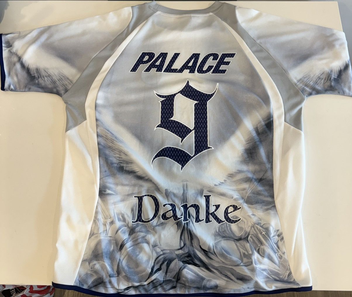 Palace Palace Phantasy Jersey White FW25 (Number 9) Size US L / EU 52-54 / 3 - 2 Thumbnail