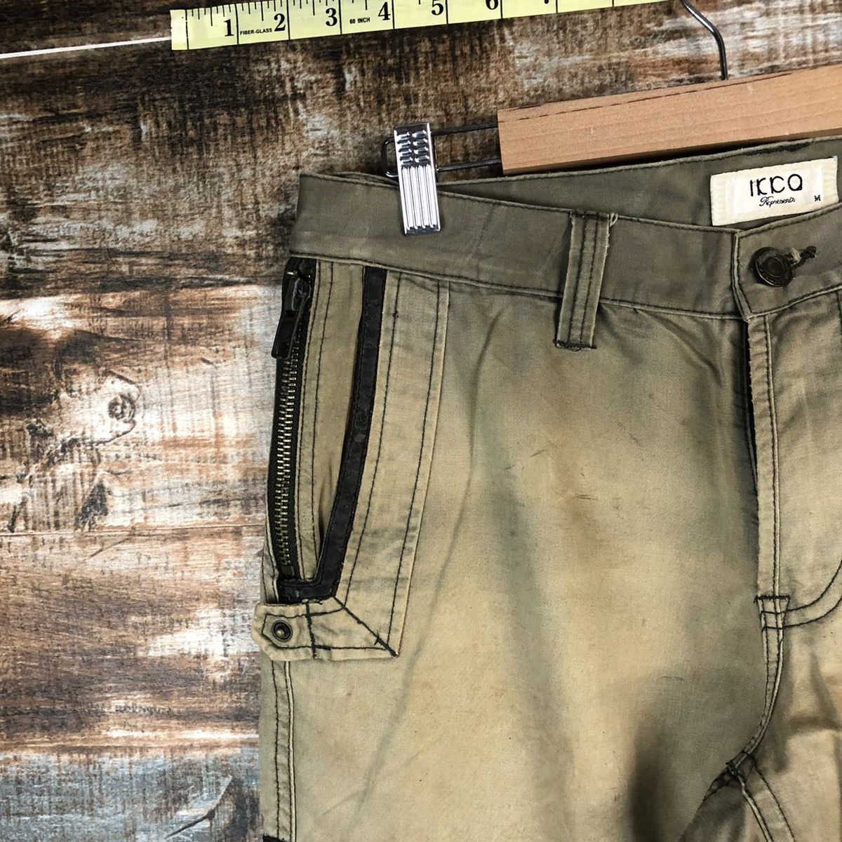 Faded Glory Ikca utility tactical punk Cargo Multipocket Pants #A1399 Size US 31 - 7 Thumbnail