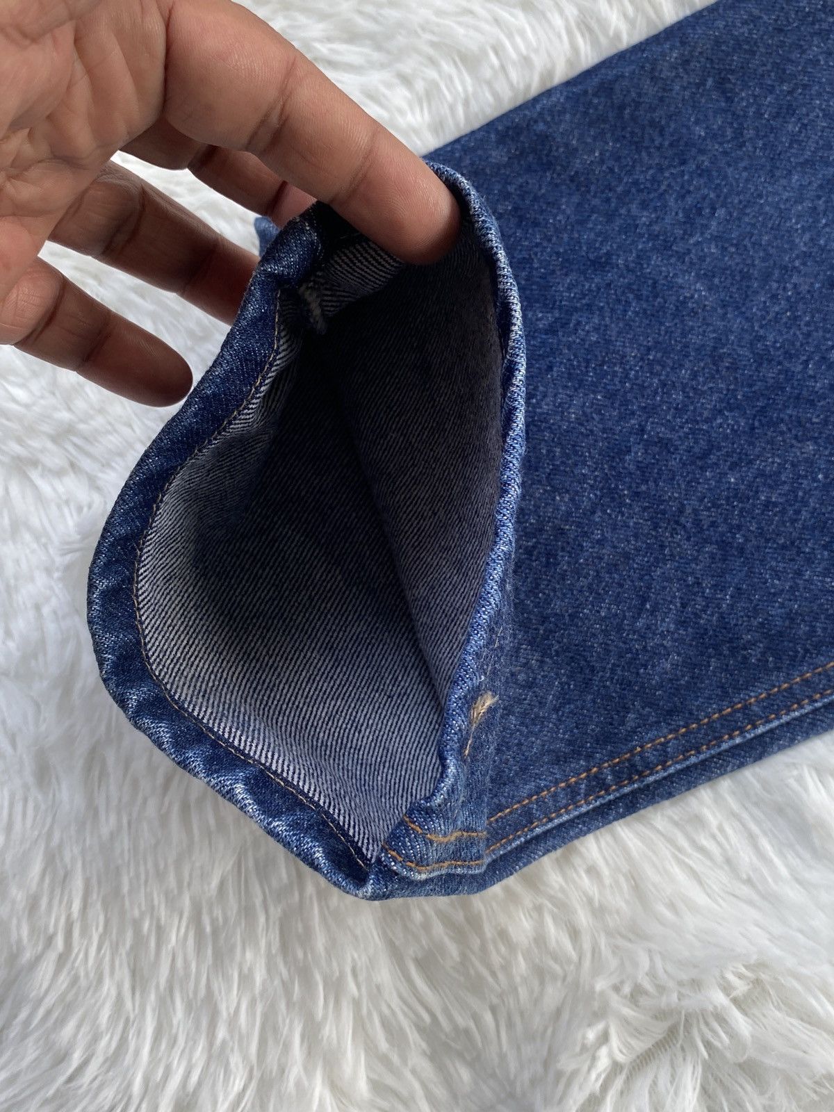 Trussardi 🔥VINTAGE Trussardi Jeans Indigo Blue Denim Jeans Size 26" / US 2 / IT 38 - 5 Thumbnail