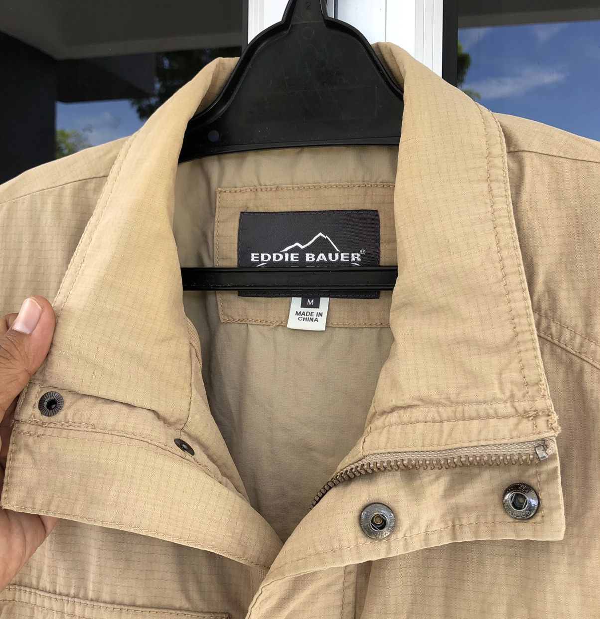 Eddie Bauer Eddie Bauer Travex Safari Travel Full Zip Snap Khaki Vest Size US M / EU 48-50 / 2 - 16 Thumbnail