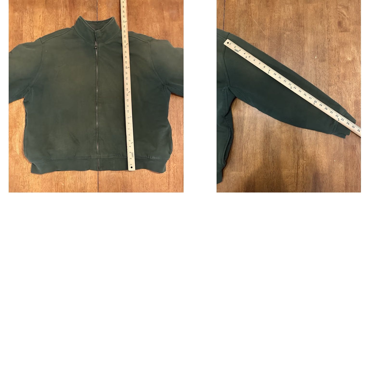Vintage LL Bean Katahdin Iron Works Sherpa Lined Jacket XL Green Sun Faded Size US XL / EU 56 / 4 - 8 Thumbnail